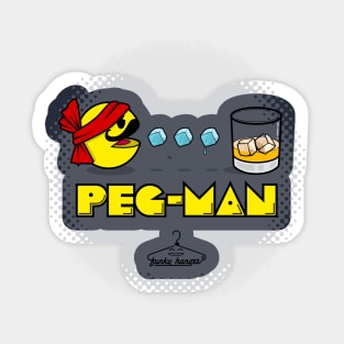 Peg-Man Sticker